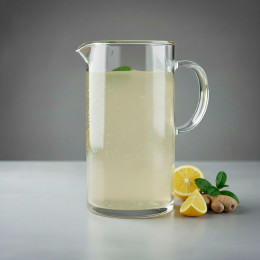 Напиток имбирно‑лимонный (собственного приготовления)