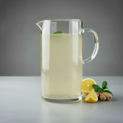 Напиток имбирно‑лимонный (собственного приготовления)