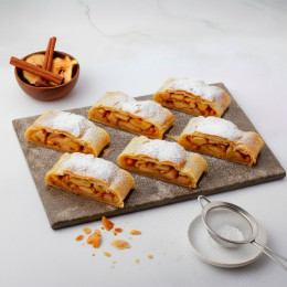  Штрудель яблочный с облепихой