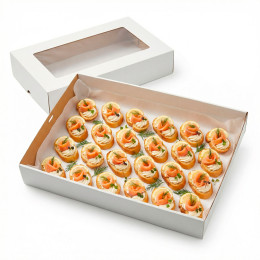 Тапас с лососем