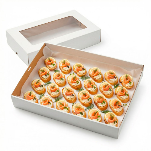 Тапас с лососем