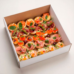 Бокс с тарталетками