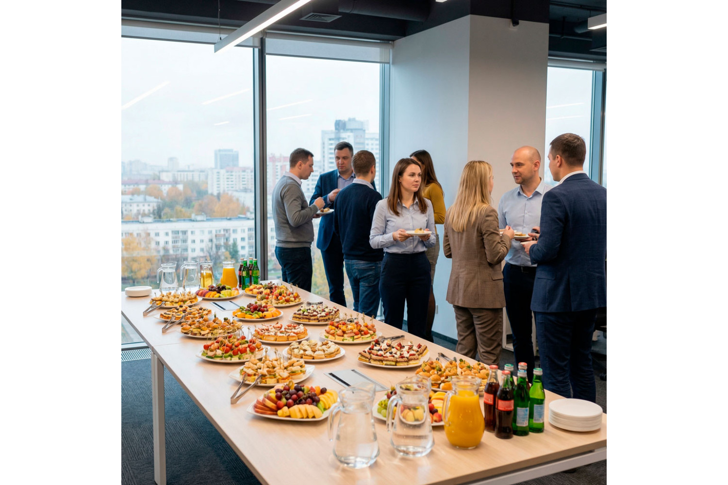 Правильный расчёт еды на фуршет: готовые формулы и примеры для 20/30/50 гостей