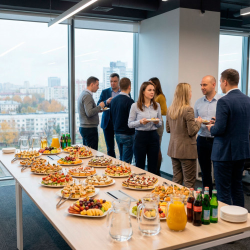 Правильный расчёт еды на фуршет: готовые формулы и примеры для 20/30/50 гостей